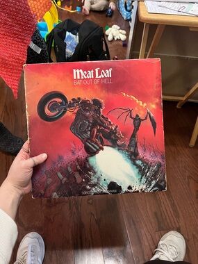 Meat Loaf "Bat Out of Hell" Vinyl Album - Red Cover